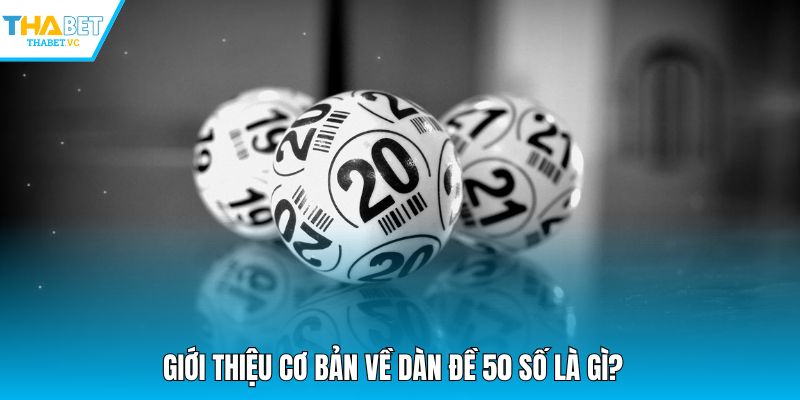 Giới thiệu cơ bản về dàn đề 50 số là gì? 
