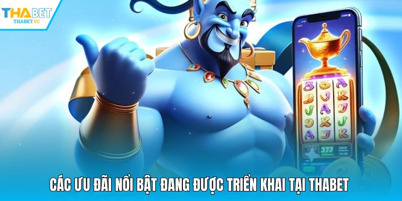 Các ưu đãi nổi bật đang được triển khai tại THABET