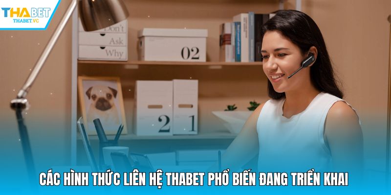 Các hình thức liên hệ THABET phổ biến đang triển khai